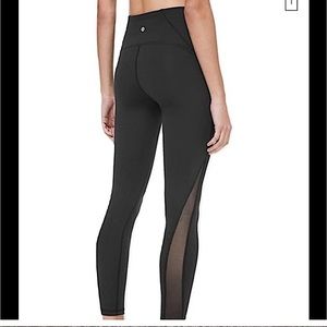 Lululemon panel workout leggings